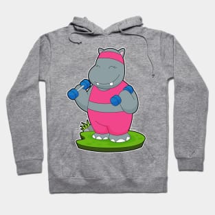 Hippo Fitness Dumbbells Hoodie